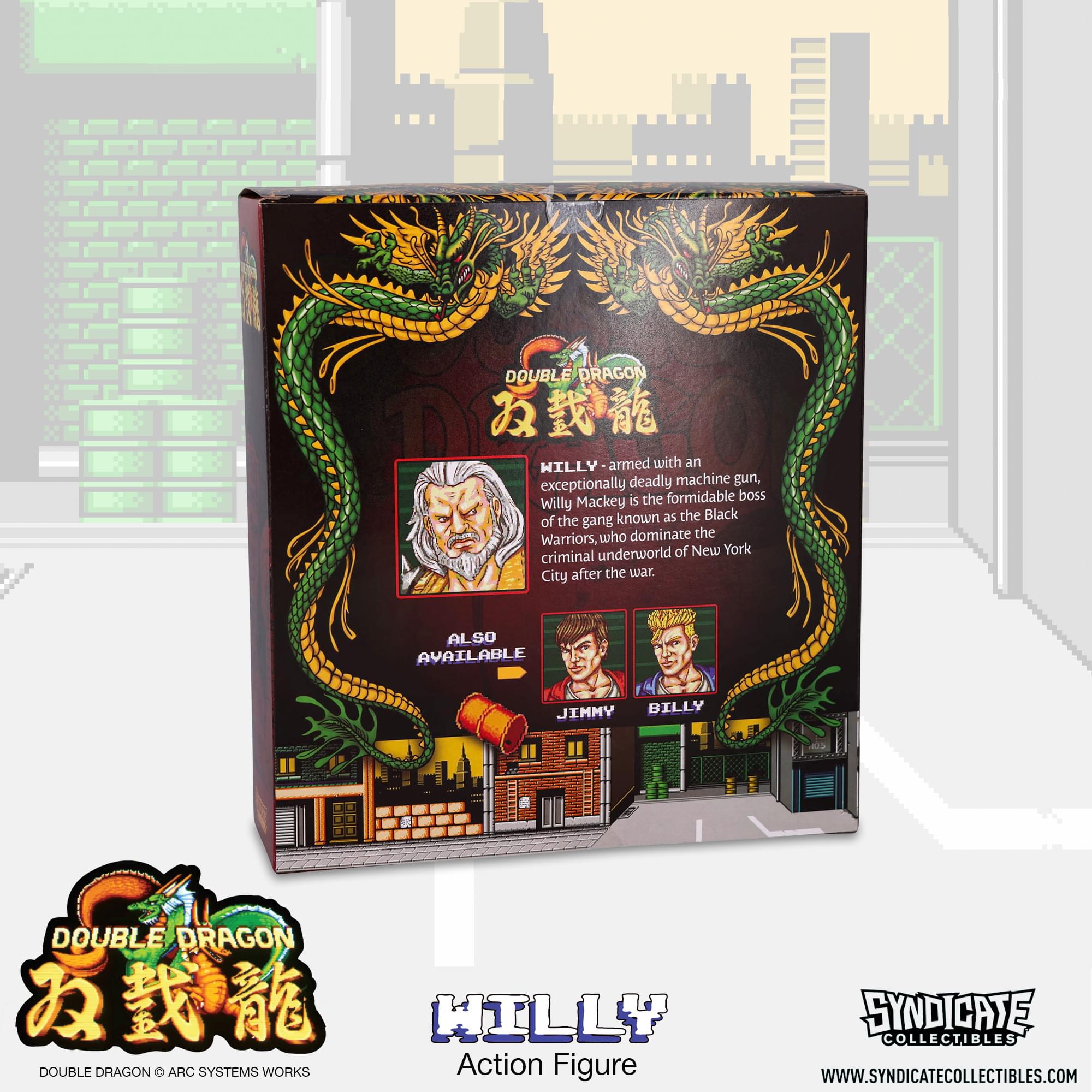 Double Dragon Willy 7-Inch Deluxe Action Figure