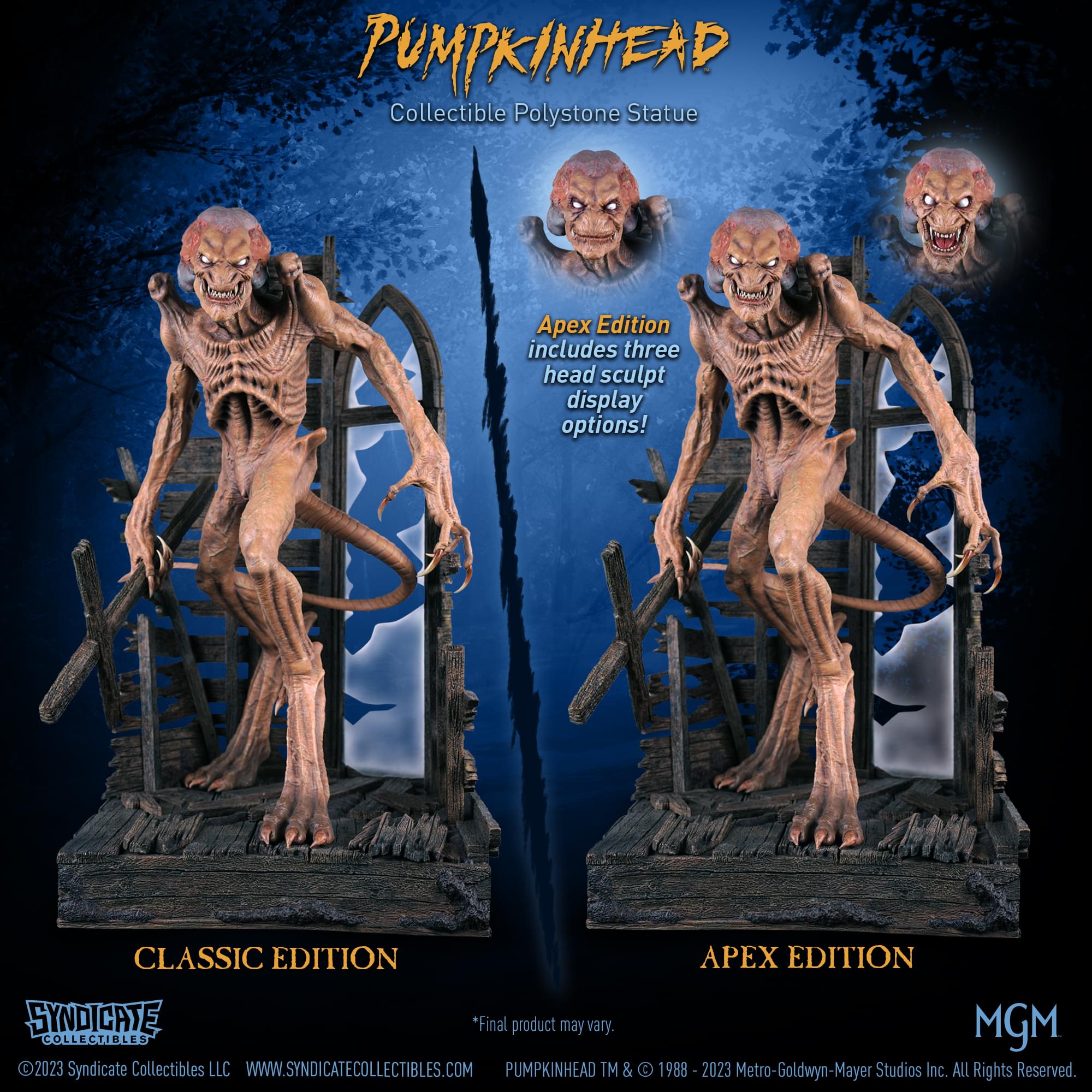 Pumpkinhead 1:10 Scale Polystone Statue | Apex Edition