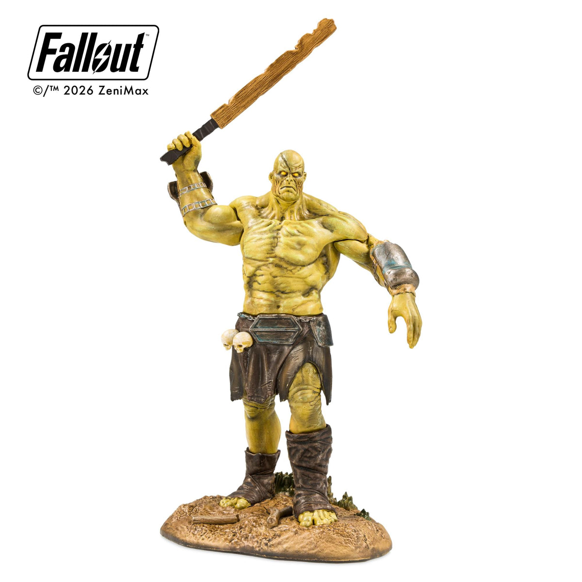 Fallout Series 2 Vault Boy Cannibal and Ghoul Mini Figure Set (Build-A-Figure Super Mutant)