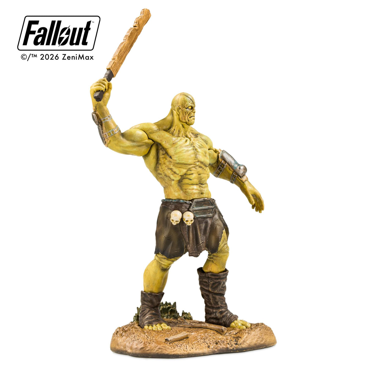 Fallout Series 2 Vault Boy Cannibal and Ghoul Mini Figure Set (Build-A-Figure Super Mutant)