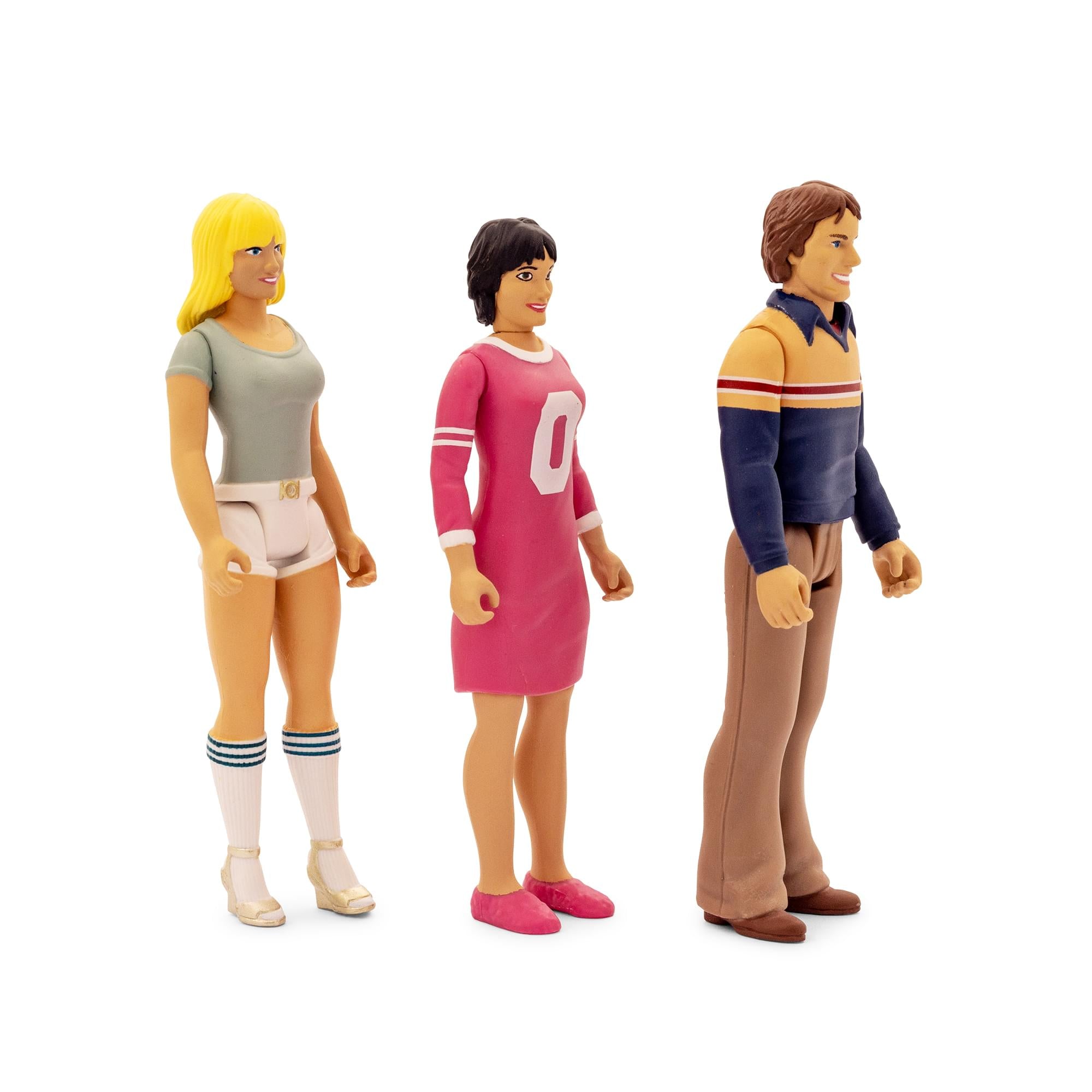 Three's Company 3 3/4 Inch Retro Figures Box Set | Free Shipping